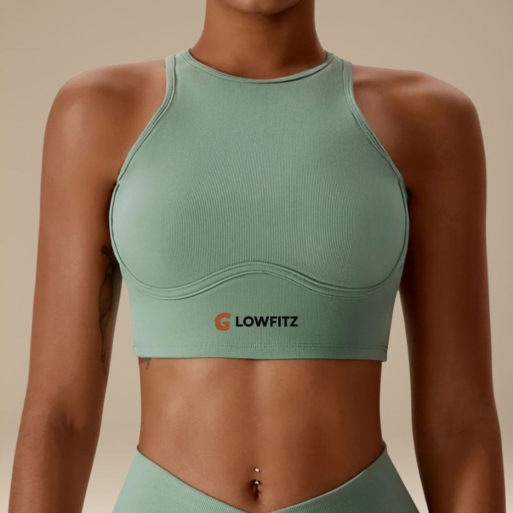 GlowFitz™ Brassière Crop respirante & sans couture