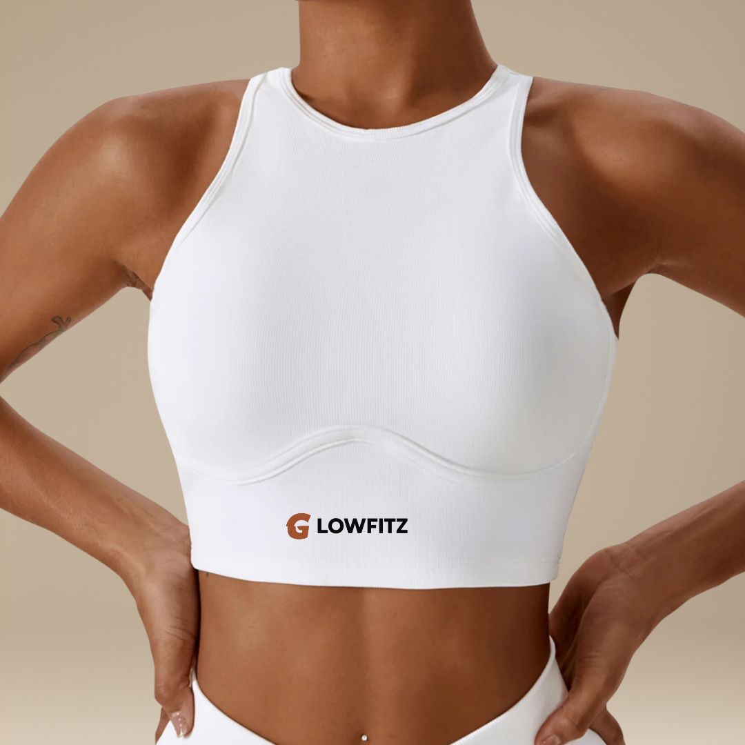 GlowFitz™ Brassière Crop respirante & sans couture