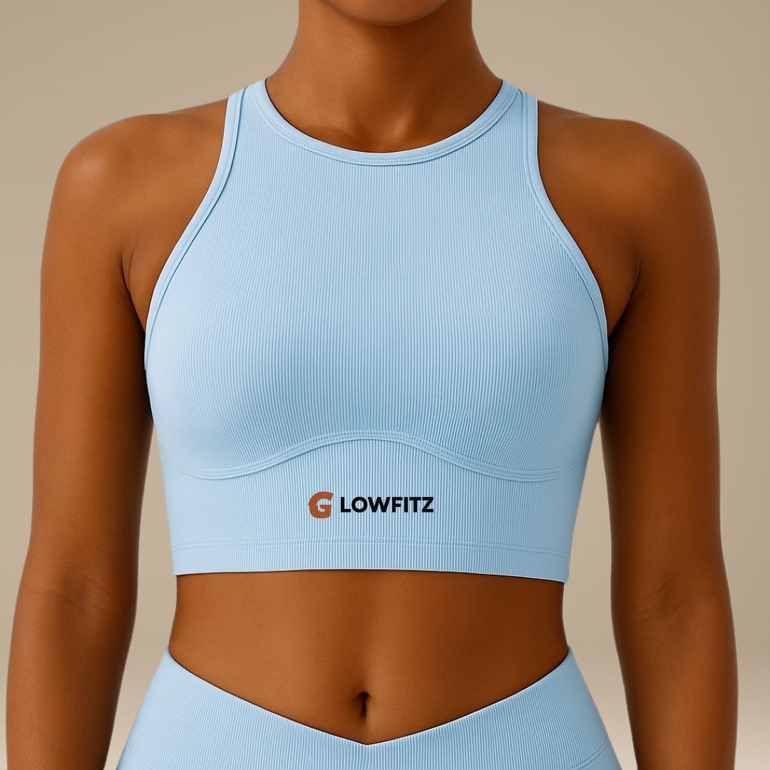 GlowFitz™ Brassière Crop respirante & sans couture